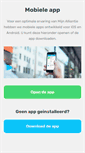 Mobile Screenshot of mijn.de-alliantie.nl